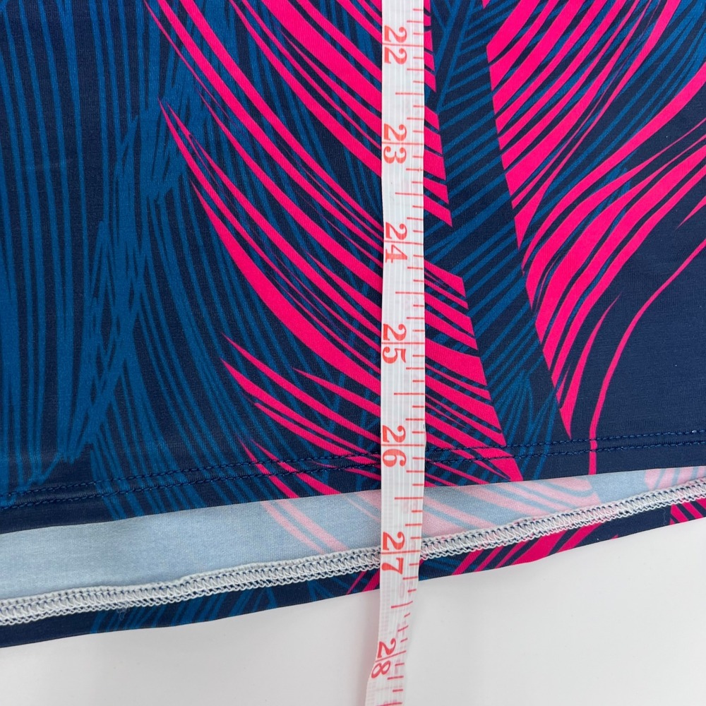 NWT Terry Bicycles Womens XL Cycling Jersey Navy Pink Palm Leaf UPF 50+ Half Slv - Picture 6 of 9
